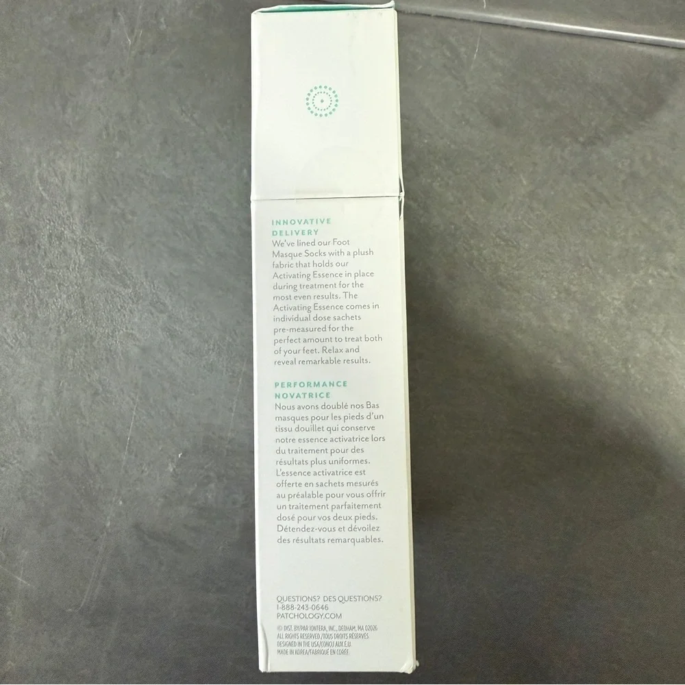 PoshPeel Pedi Cure - Mint and White